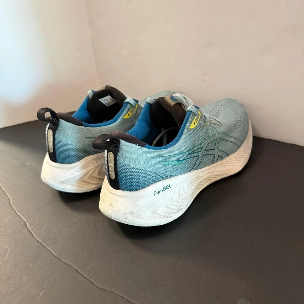 Asics Gel-Nimbus 25 Mens Running Shoes Blue 1011B737 Size 9